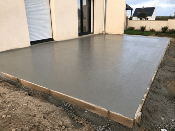 chape béton pour terrasse à Chauny